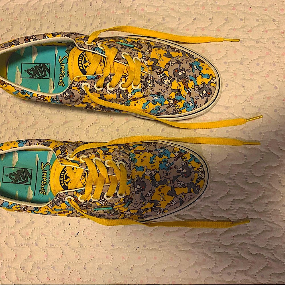 Simpson Vans Size 10 Mens